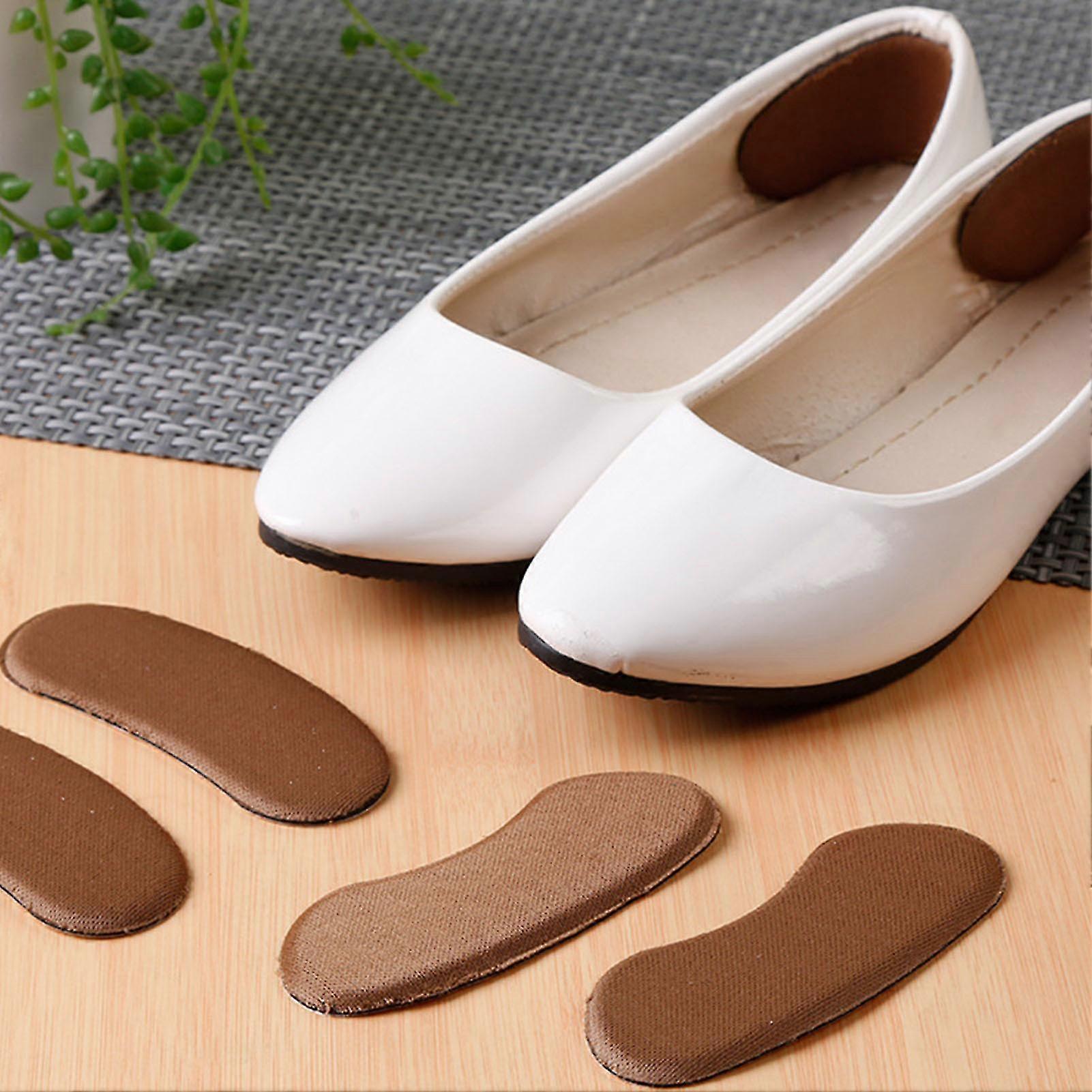 Heel Grips Liner Cushions Set Prevent Slipping Rubbing Blisters Foot Pain Inserts For Loose Shoes