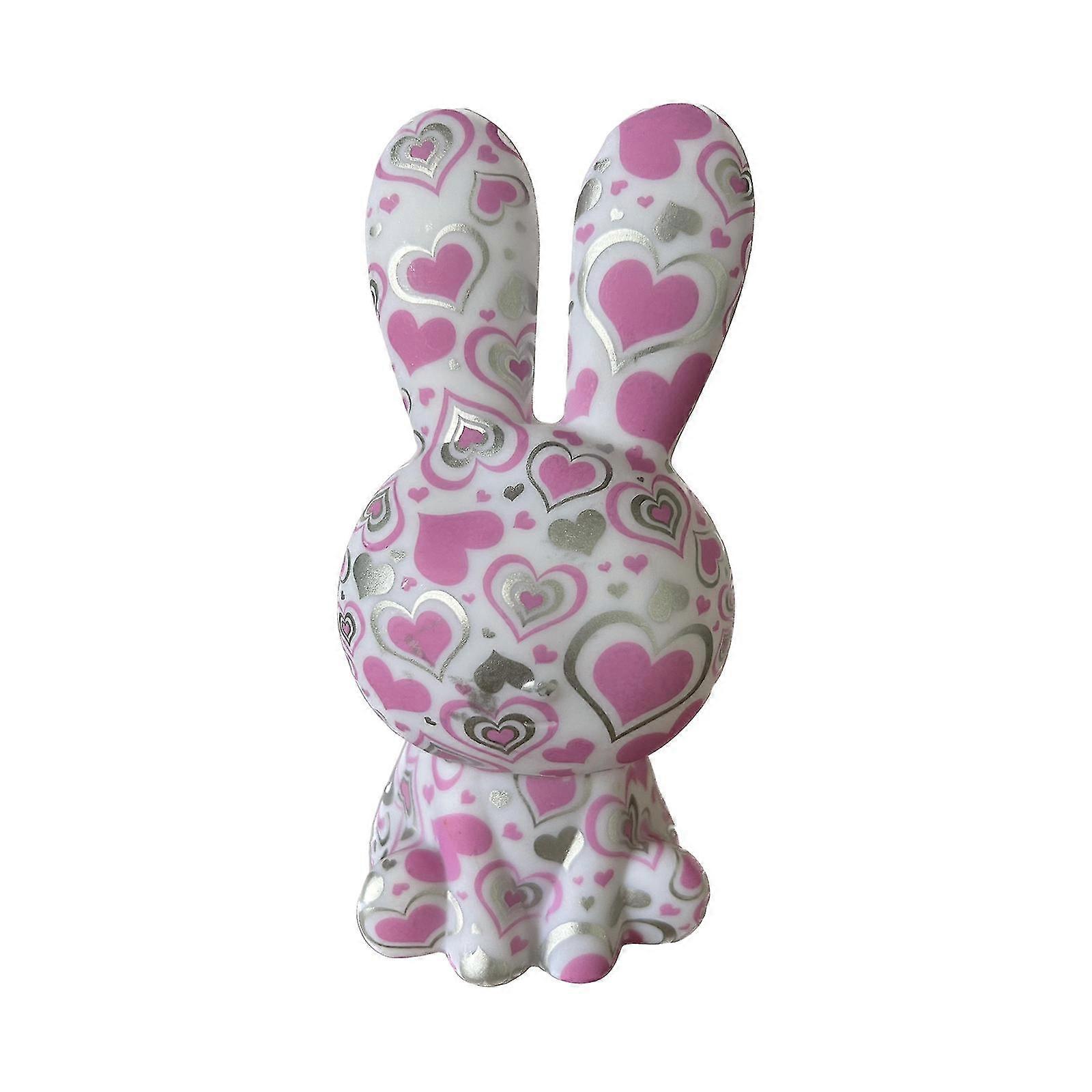 Remote Control Usb Charging Rabbit Touch Lamp Lighting Cute Gift Led Multicolor Bunny Atmosphere Lamps