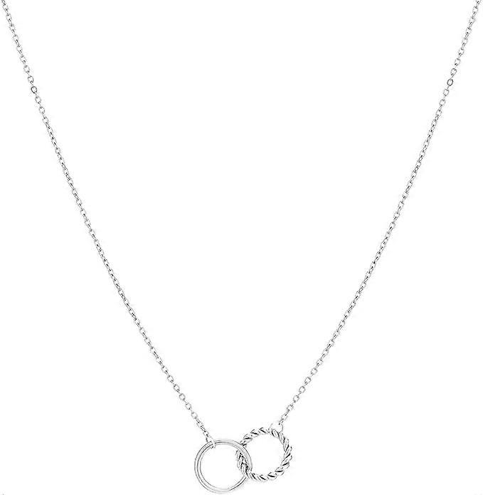 Collar corto de acero inoxidable collar clavícula cadena