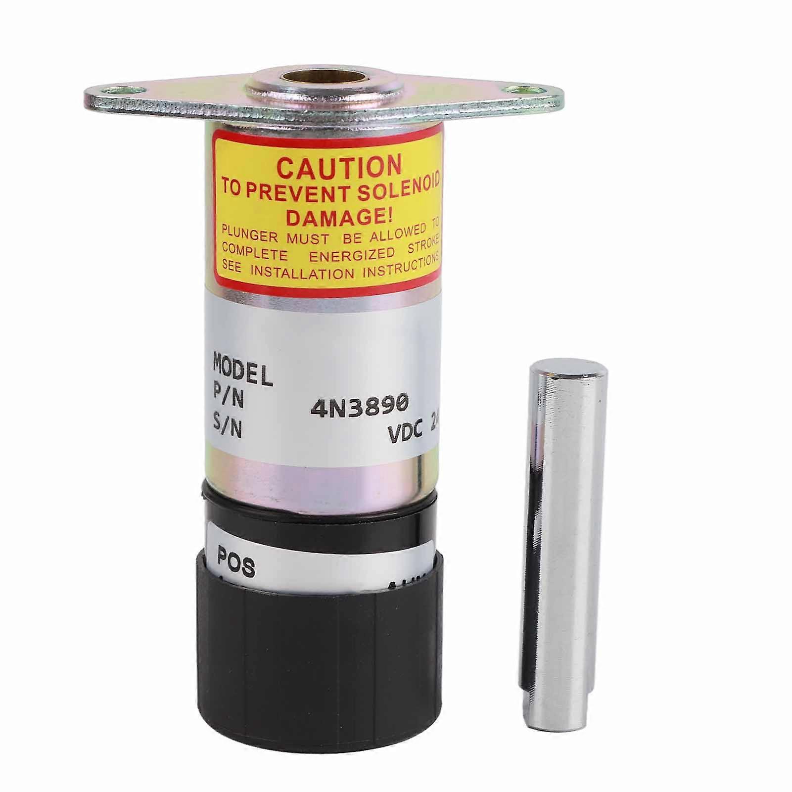 Flameout Solenoid Valve Shutdown Shutoff Control Switch Replacement 4N3890 24V NO.3607