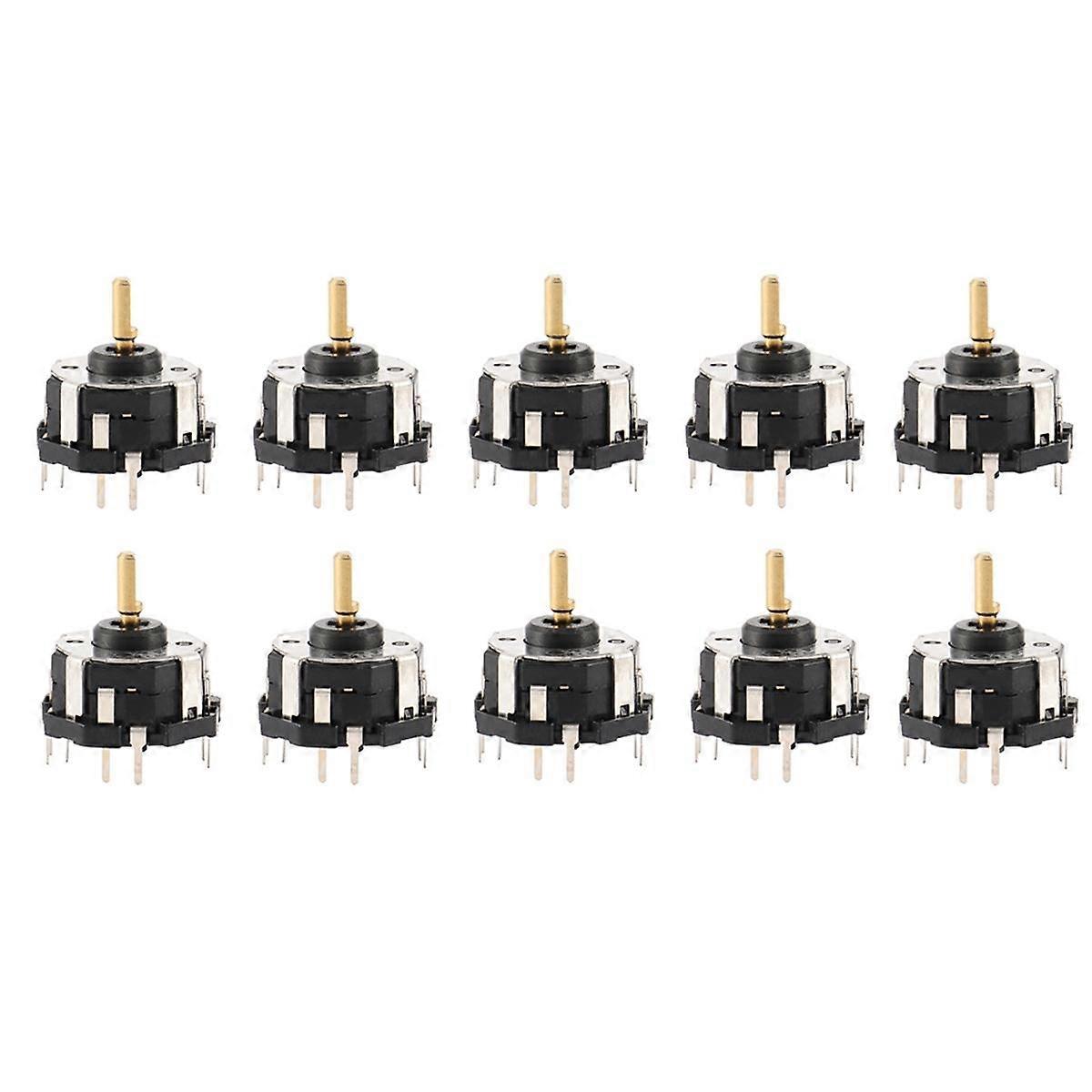 RKJXT1F42001 4-Way Switch Car Navigation Encoder Key Rocker Switch with Push Switch Encoder 10pcs