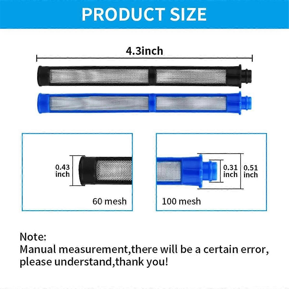 287033 Airless Paint Gun Filters 4-Pack For Contractor II & FTx II Sprayers