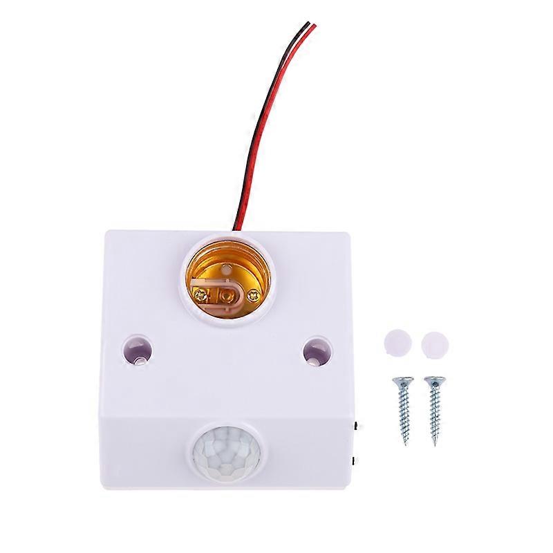 Lampholder Nut Socket With PIR Motion Sensing Switch Lamp Holder Nut Socket Bulb Socket AC 90V-250V