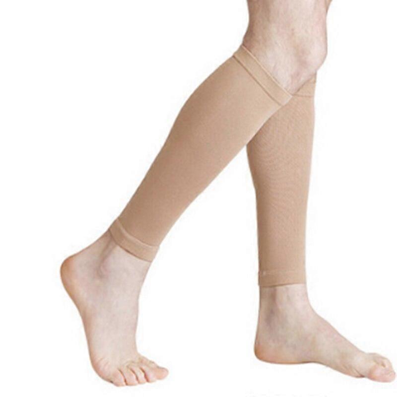 1 Pair Elastic Relieve Leg Calf Sleeve Varicose Vein Circulation Compression Stocking Care Leg Support Ankle Stocking