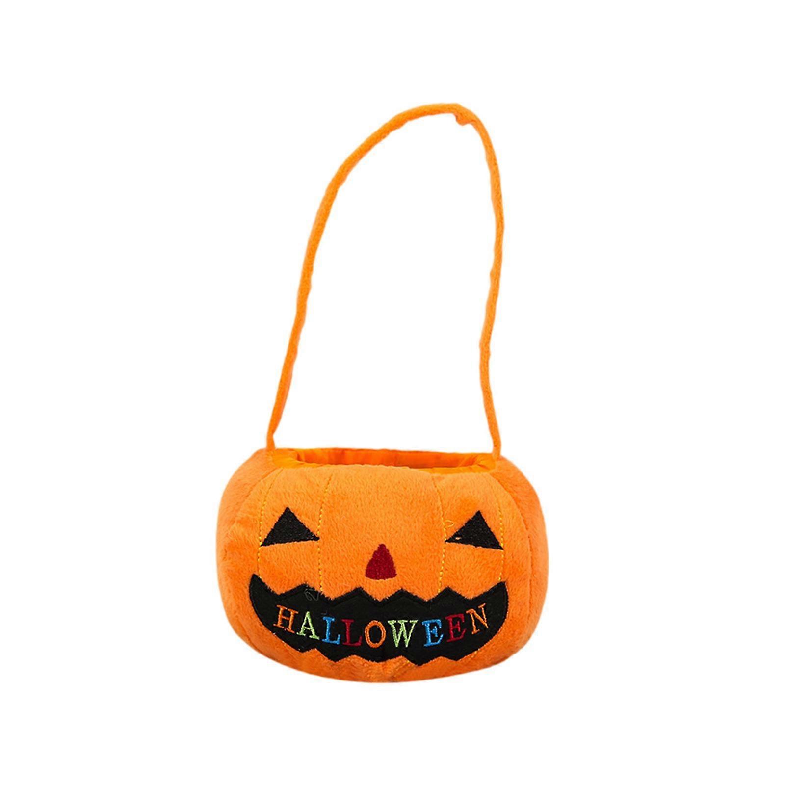 毛绒万圣节糖果袋派对假日大容量节日礼品手提袋