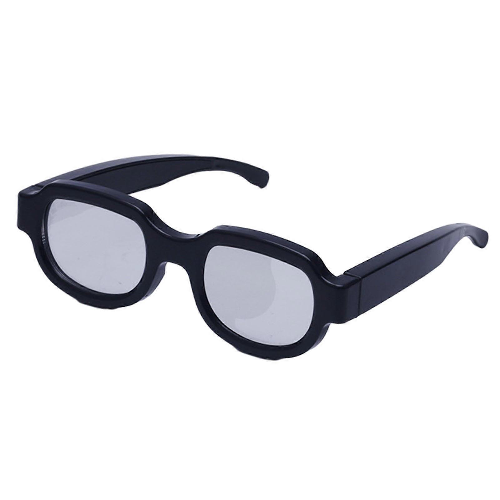 LED Cartoon Touch-type Glows Eyeglass Rechargable Luminous Party Glasses for Performance