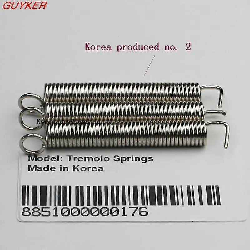 Set de 3 arcuri de tensiune Tremolo Strat Guitar Bridge în Coreea