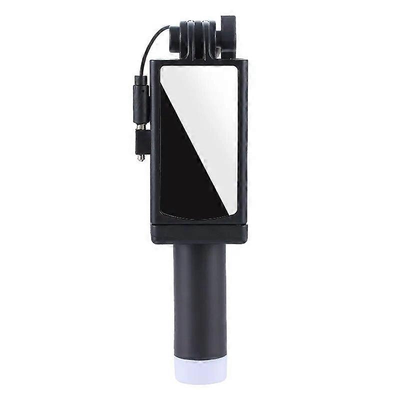 Universal Wired Selfie Stick Colorful Folded Expanded Silicone Handle Vlog Take a Picture For Smartphone Portable Lightweight