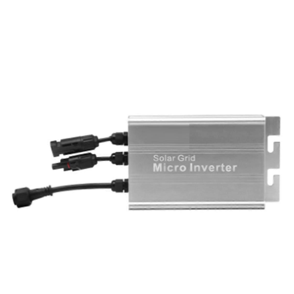 Solar Grid Tie Mini Inverter MPPT Smart Mini PV System 180W DC 18V-50V to AC Output 120V/230V Auto(