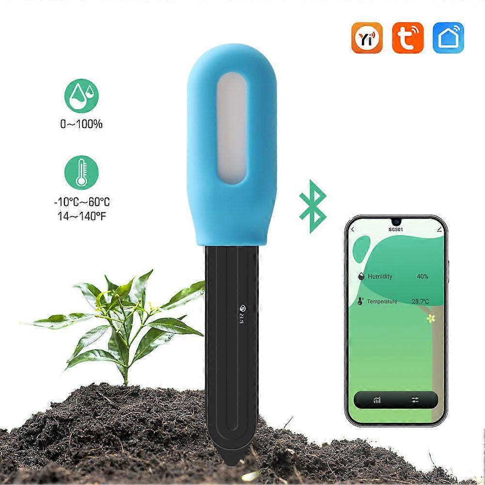 Plant Monitoring Test Kit Flower Care Smart Plant Smart Sensor Plant Detector Bluetooth Humidity Monitor Temperature Level Tuya App Flye246247
