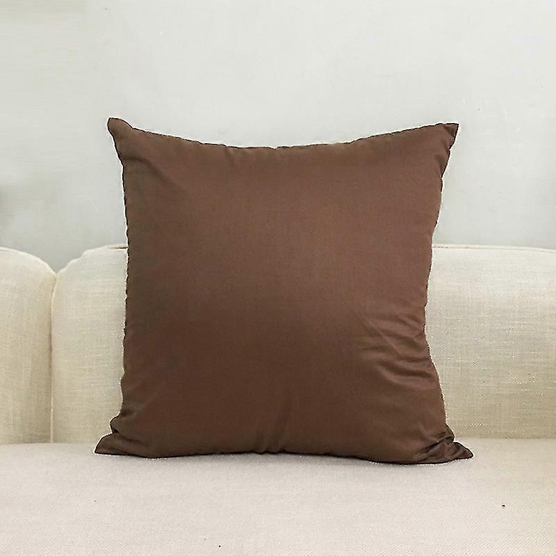 2 Pack Polyester Pillowcases, Ultra-soft Pillow Cases, Coffee