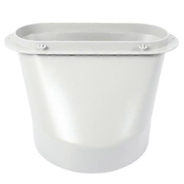 15cm Adaptor Connector for Portable Air Conditioner Exhaust Hose - Model A06869, White PVC, 6 inch Diameter