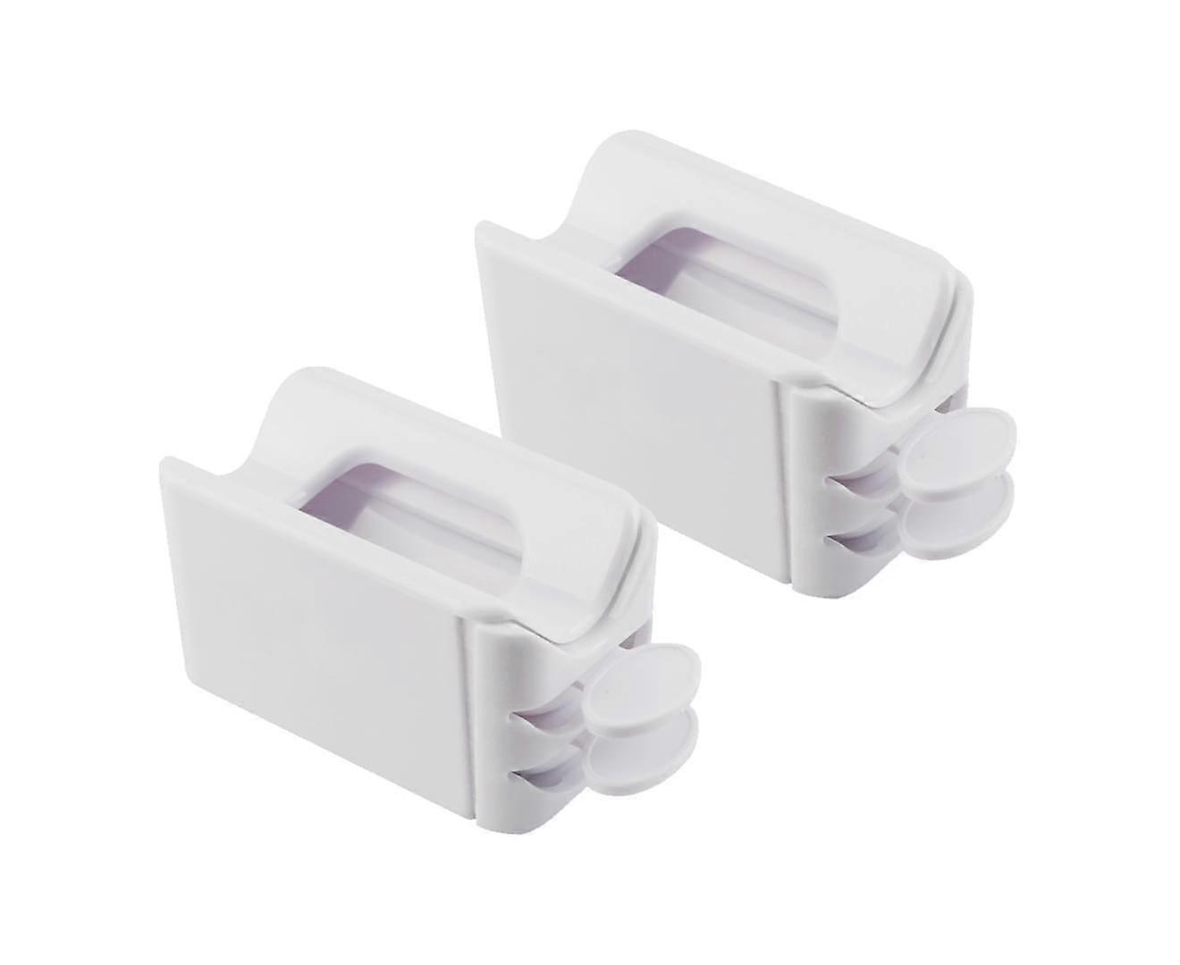 2PCS nail powder recycling box double powder box portablemake up