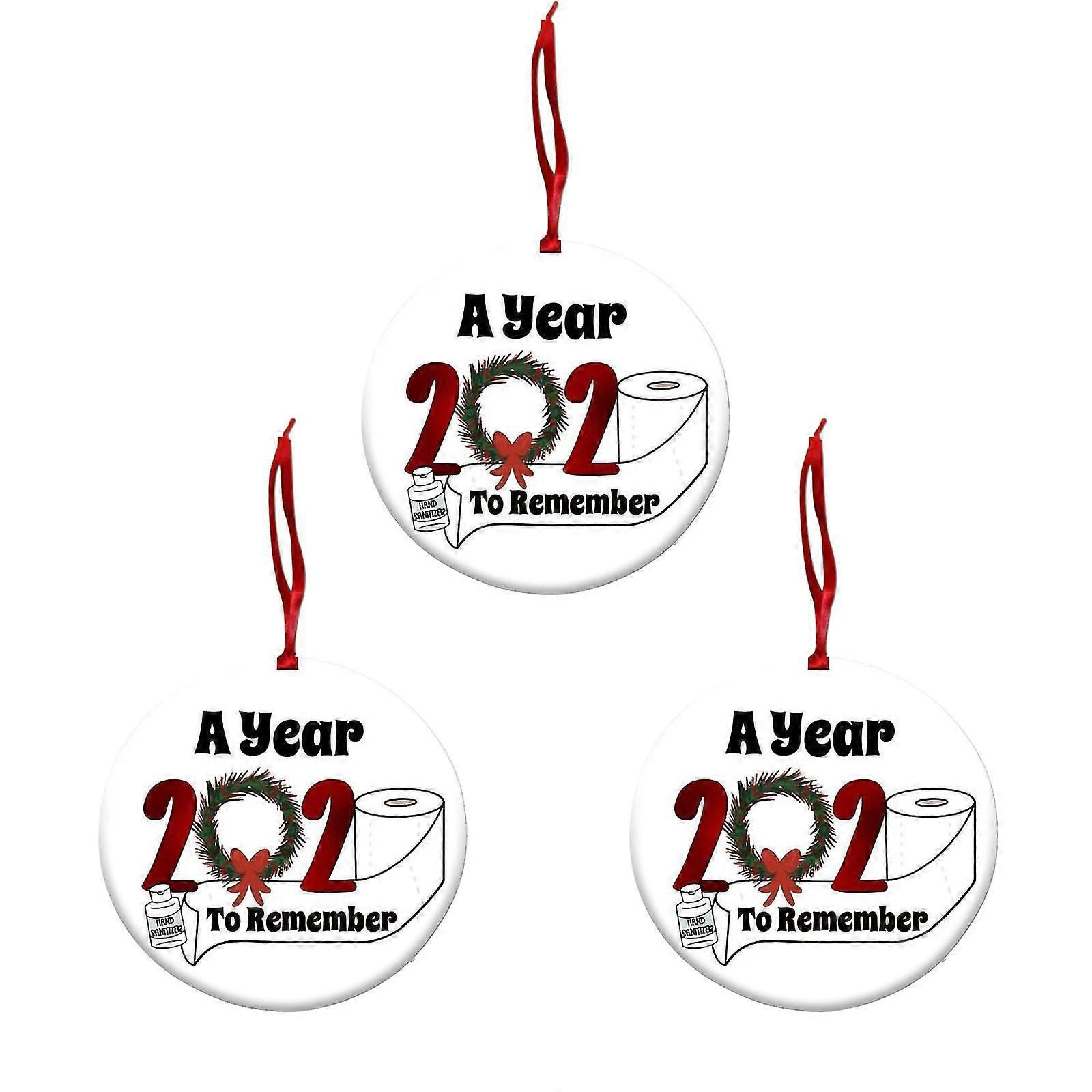 Remembering 2020 Ornament Year Of Quarantine Ornament 2020 Christmas Ornament