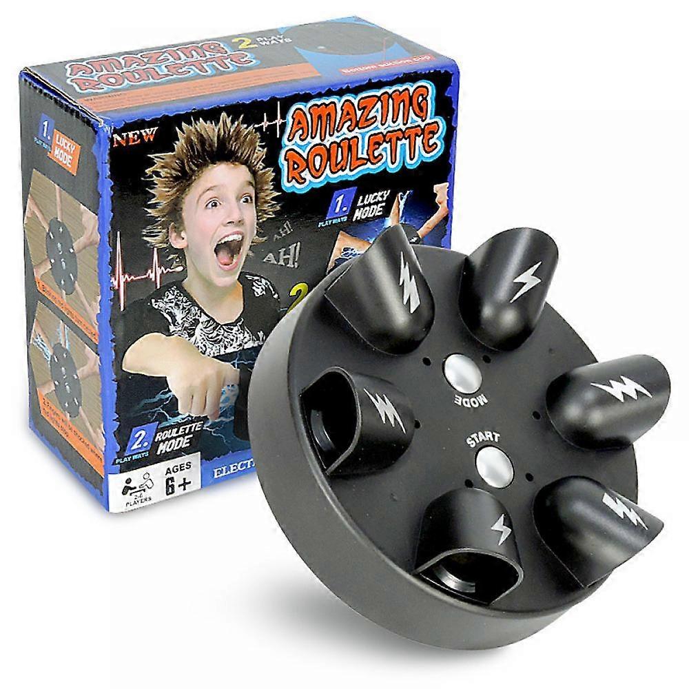 Upgrade Electric Shock Polygraph,Electric Finger Lie Detector,Shock Roulette Party Game,Finger Shock Game for Family Party, Decompression Funny Toy fo