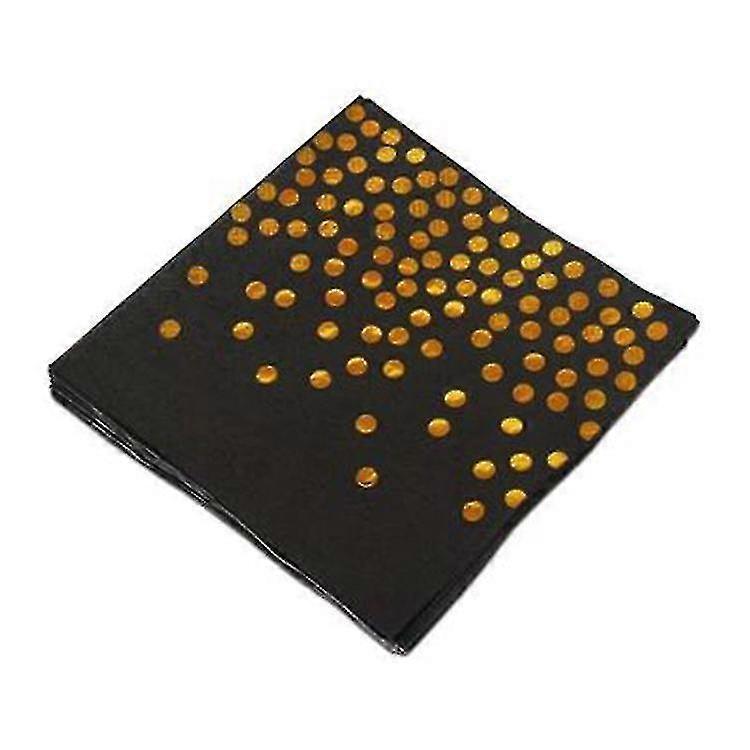 100 عبوة من مناديل الكوكتيل - 3- مناديل عطلة ورقية فاخرة -