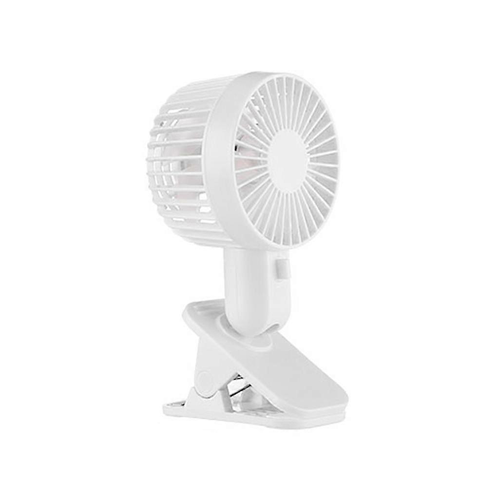 Fan Clip Electronic Double-blade Air Cooling Table Adjustable Usb Rechargeable P