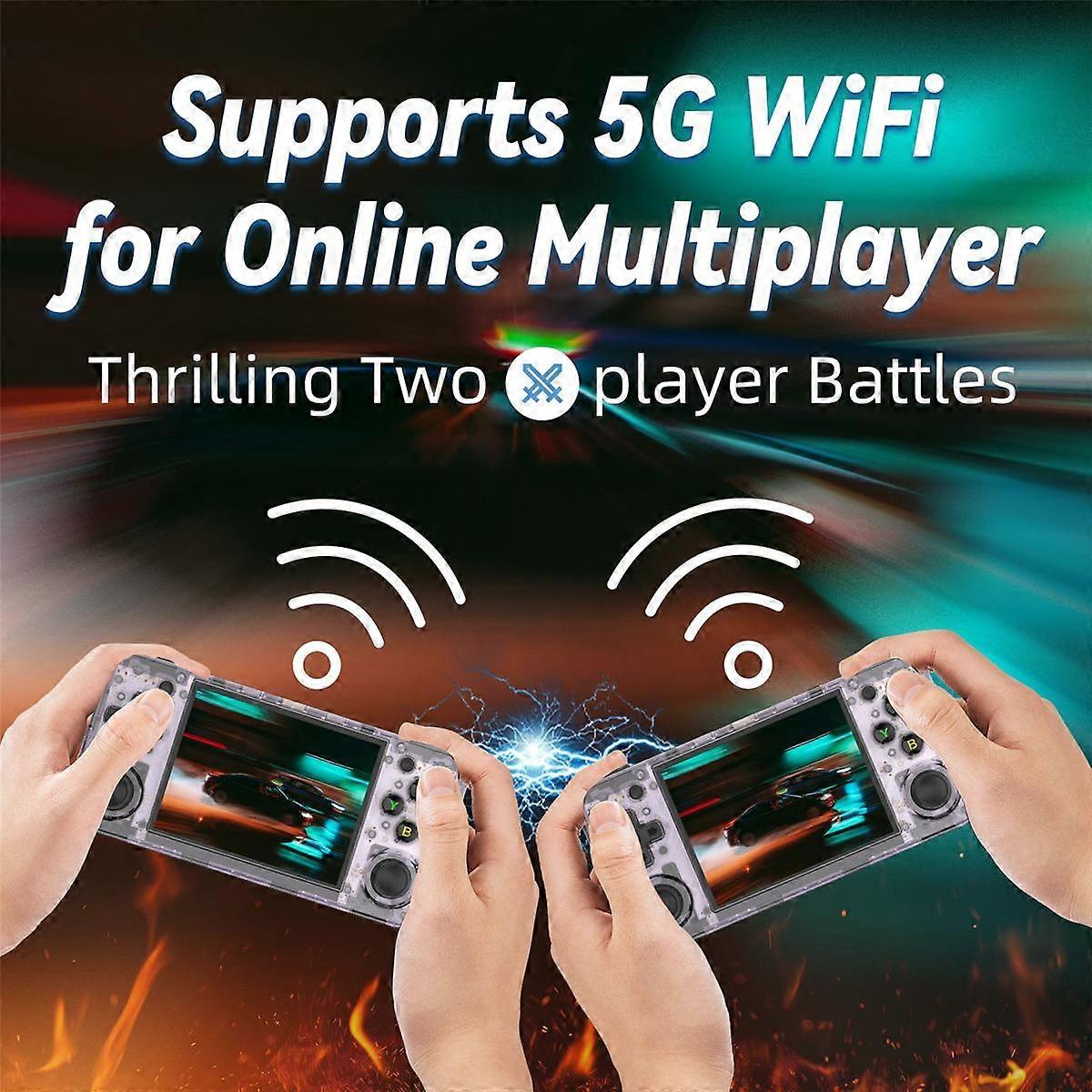 RG35XX H Retro Game Console 64G H700 Retro Video Player Support Wireless/Wired Controller 5G WIFI H