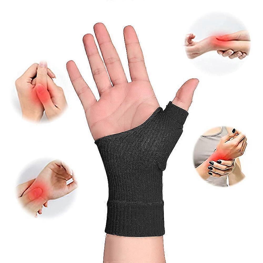 Compression Therapy Gloves Gel Filled Thumb Hand Wrist Support Arthritis Compression Gloves