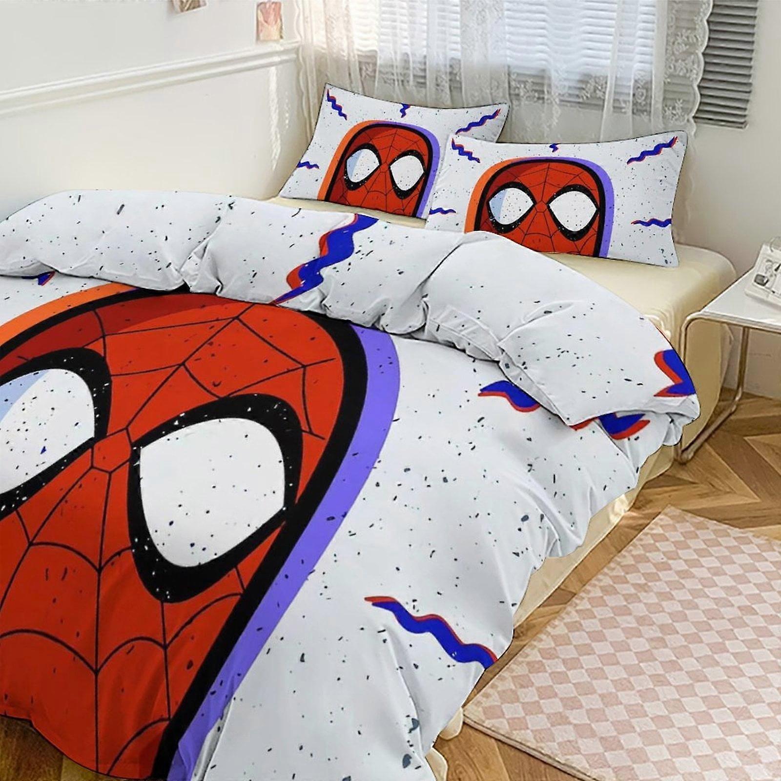 Kt269 Spiderman Bedding Sets for Kids Men Women Full Size