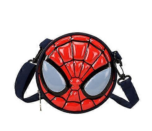 Kids Messenger Bag Boys Girls Spiderman Captain America Round Crossbody Shoulder Bag Purse Wallet Multi-color Optional