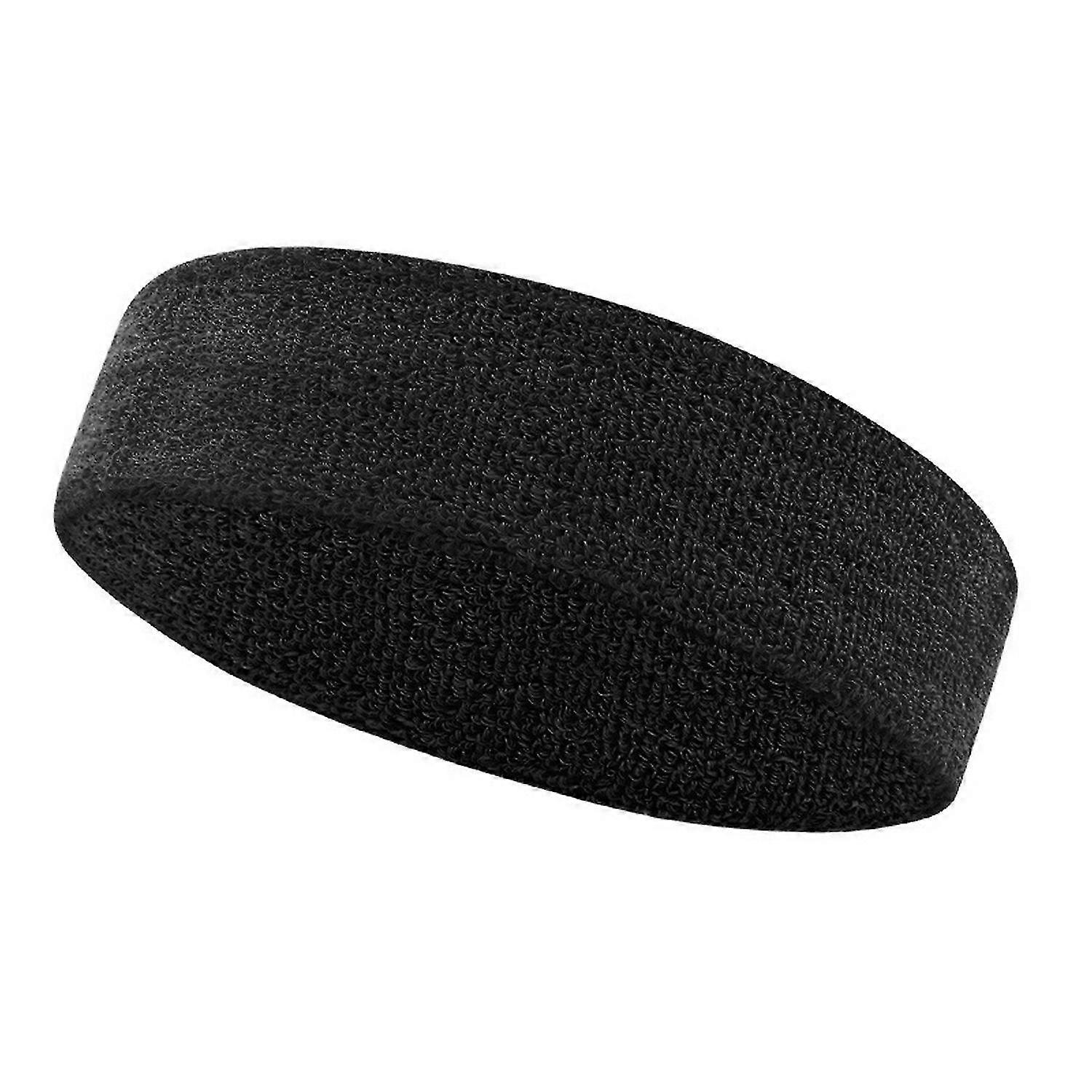 Sports Headband Great Sweat Absorption Capacity High Elastic Stretch Soft Non-slip Breathable Knitte-YNP