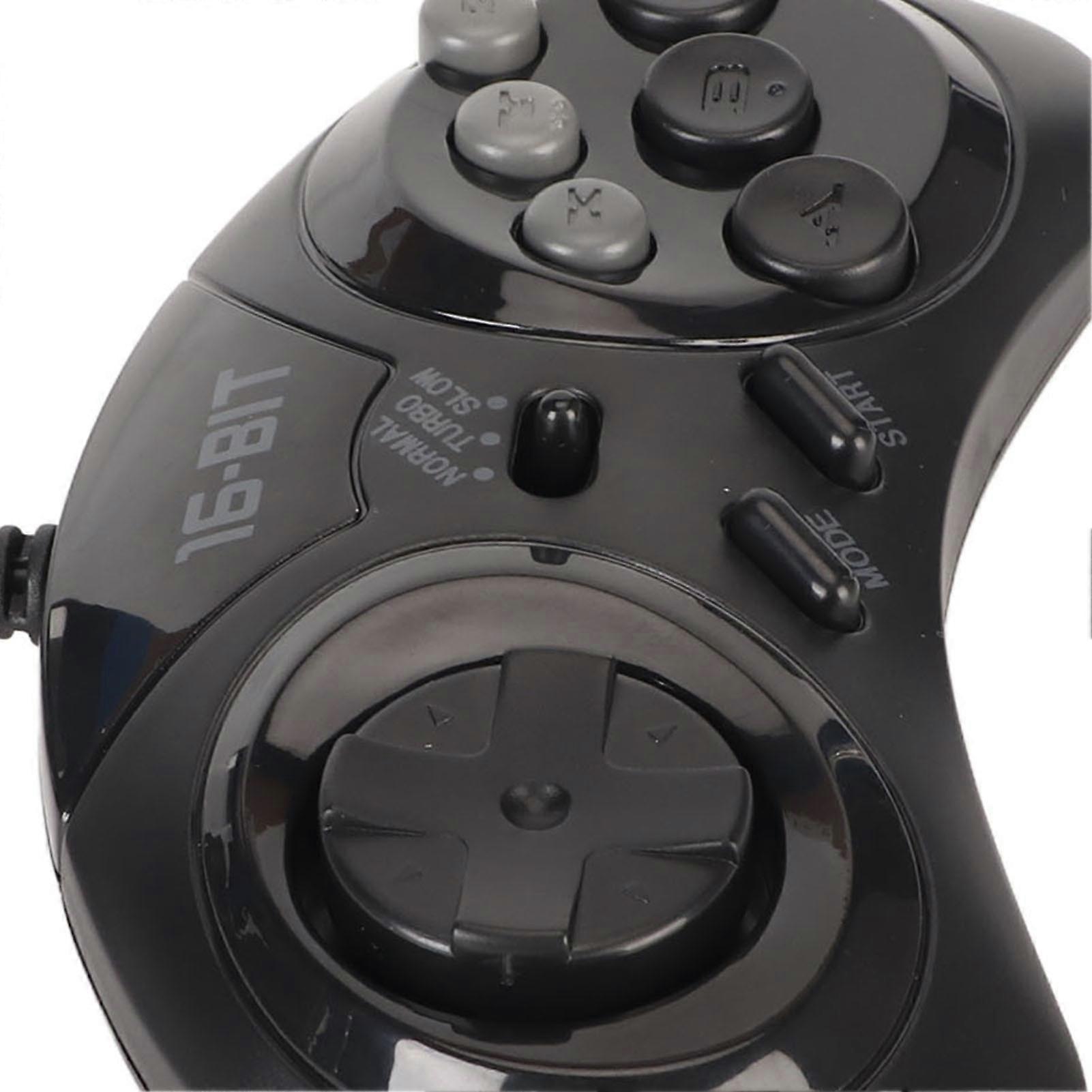 Controller Gamepad Portatile Per Sega 16Bit Mini - Design Classico E Retro, Ergonomico Per Appassionati Di Giochi Retrò