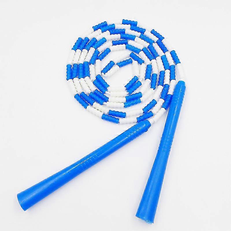 9ft Soft Beaded Jump Rope Adjustable Tangle Rope Free Segment Fitness Jump Rope