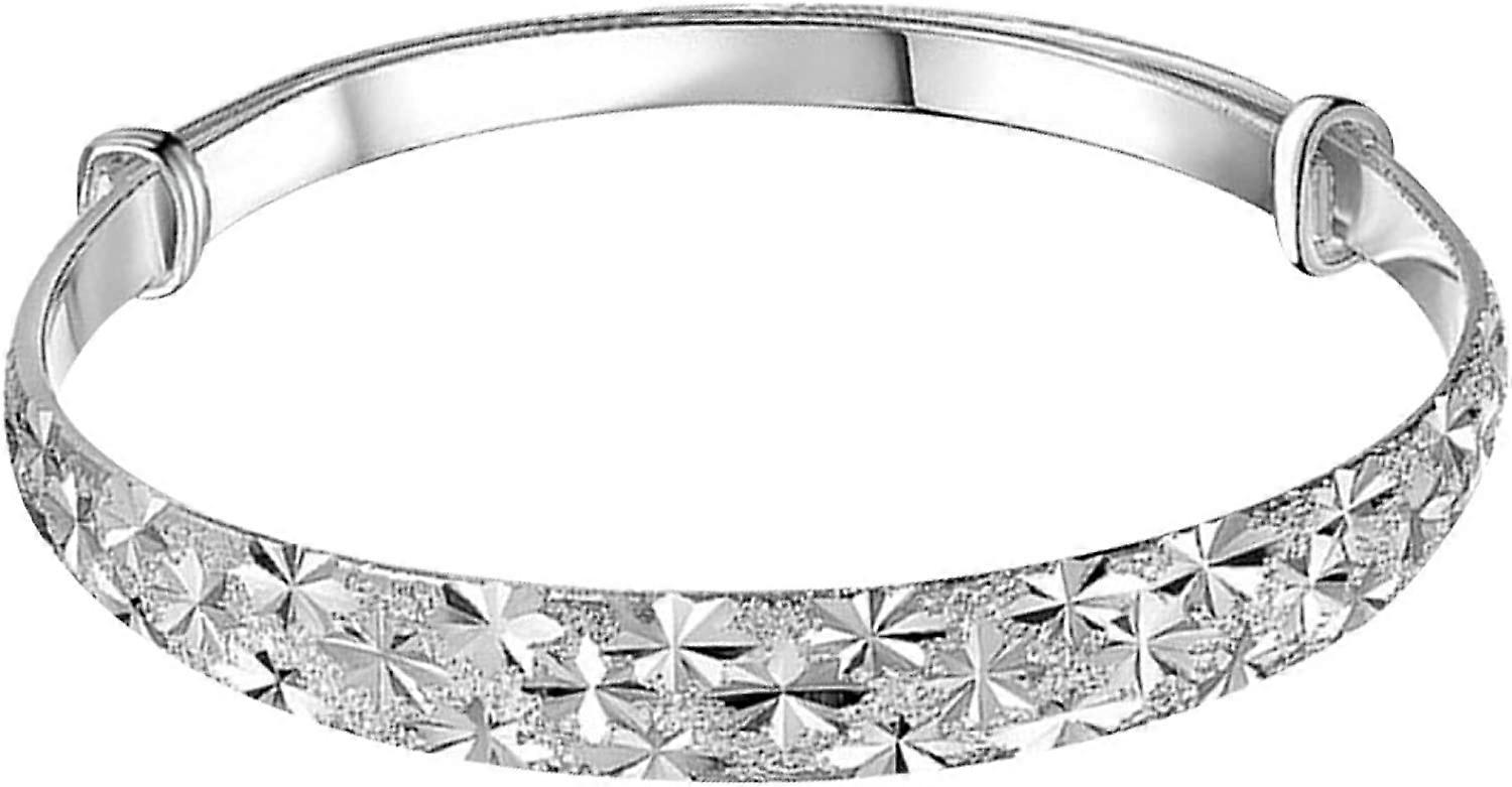 Bangle Bracelets For Women,Fashion Star Carved Cuff Bangle Bracelet Wedding Engagement Jewelry Gift