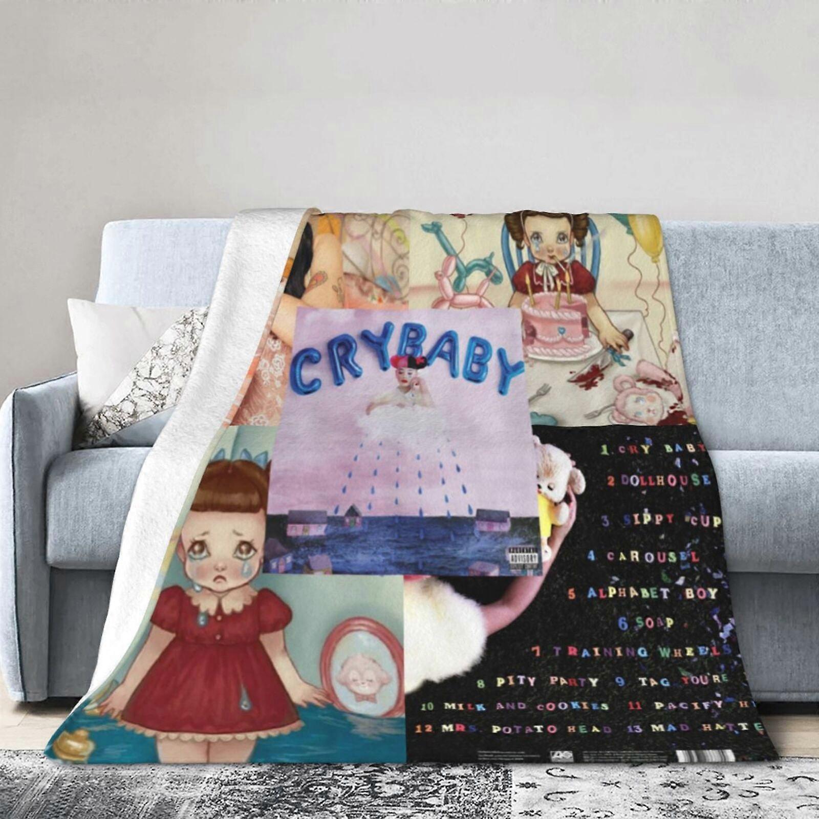 Melanie Martine Flannel Blanket 3d Printing Anime Throw Blanket Unisex Super Soft Plush Blanket For Bedding Sofa 40&quot-KDE34031