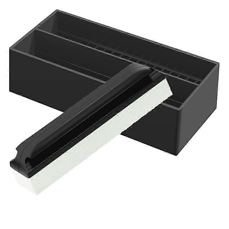 Mats Beard Cleaning and Holder Set Cleaning Tool, Use Beard Trimmings for Men Bathroom Sink and Countertops Cleaning