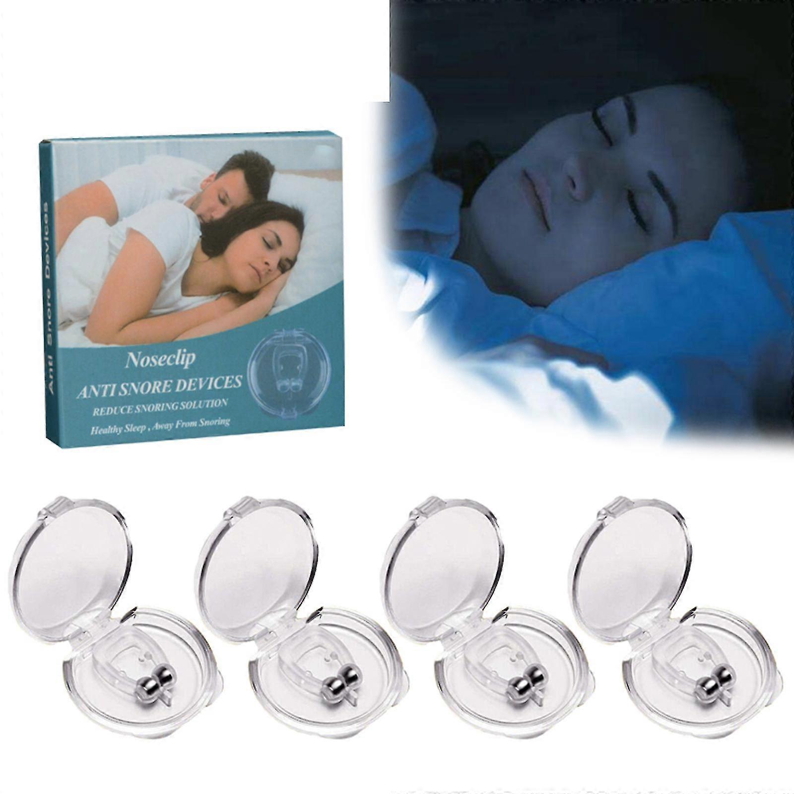 3pcs Magnetic Anti Snore Stop Snoring Nose Clip, Stop Snoring Anti Snoring Devices Magnetic Stop Snoring Nose Device