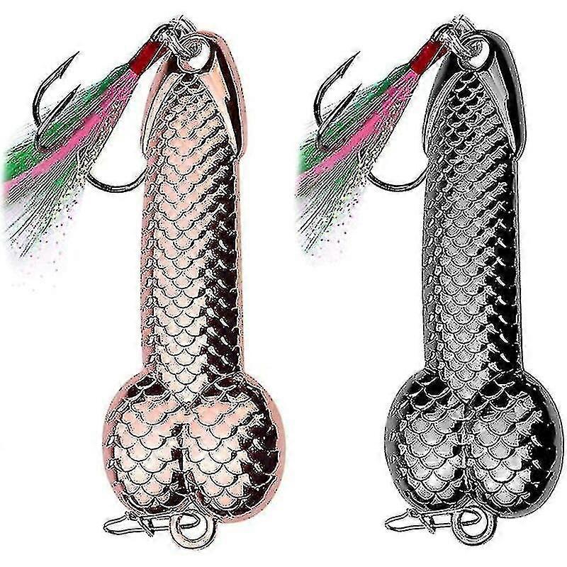 Metal Cazibe Balıkçılık Aksesuarları 2 Adet Deniz Balıkçılık Lures Metal Yem Kaşık Metal