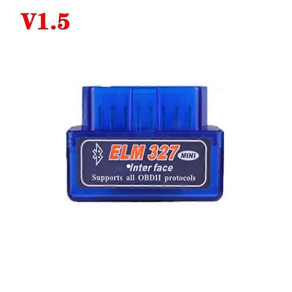 Portable Car OBD2 Scanner Bluetooth Elm327 Auto Diagnostic Tool V1.5/V2.1 OBDII Scanner Code Reader Tool Car Engine Check