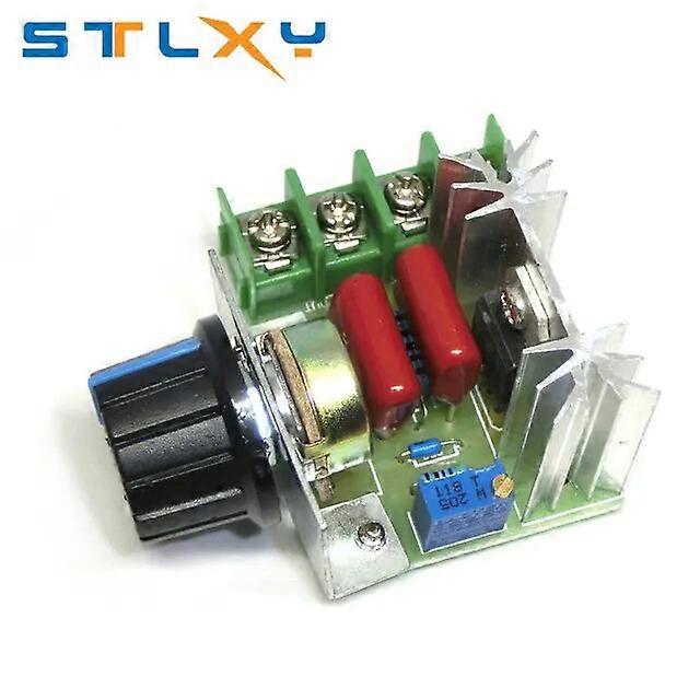 AC 220V 2000W SCR Voltage Regulator Dimming Dimmers Motor Speed Controller Thermostat Electronic Voltage Regulator Module Javino