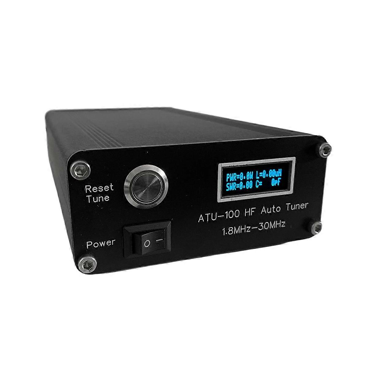 ATU-100 HF Auto Tuner By N7DDC+0.91 OLED V3.1 DIY Automatic Radio Antenna Tuner 100W HF Antenna