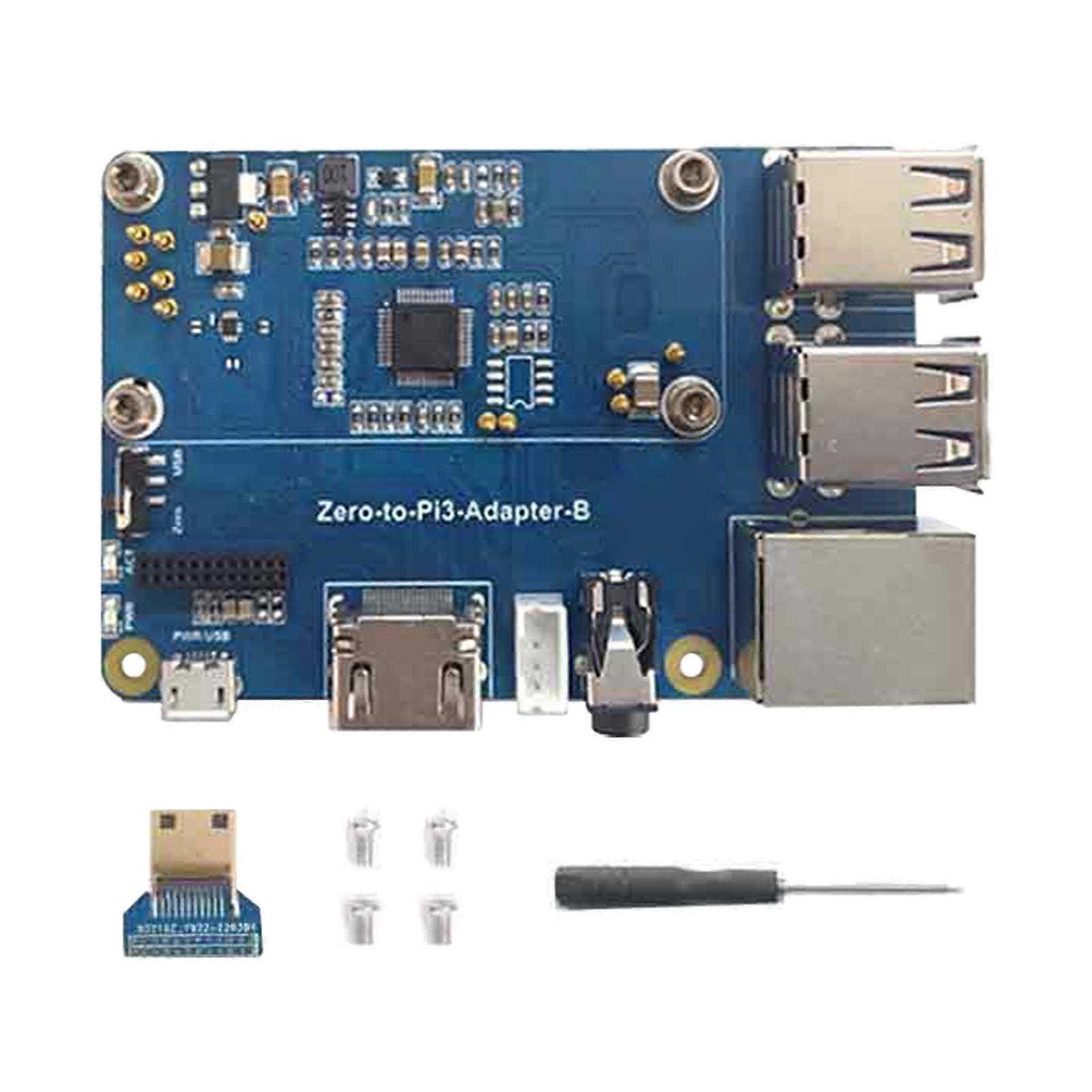 4 منافذ Raspberry Pi USB HUB HAT ل Raspberry Pi Zero / ZeroW / ZeroWH USB2.0 / 1.1