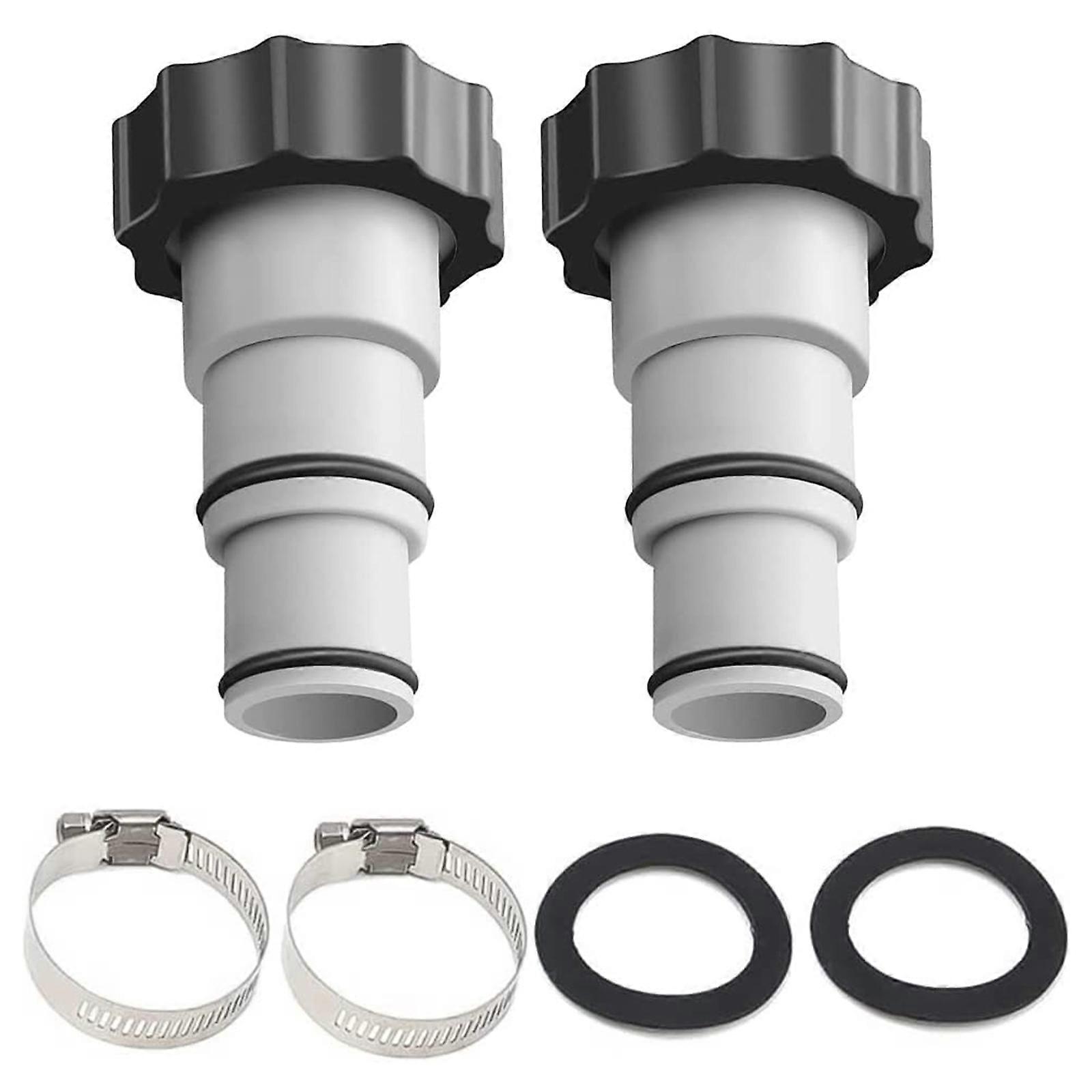 for intex fitARU Pool Accessories Hose Adapter for Threaded Connection Pumps