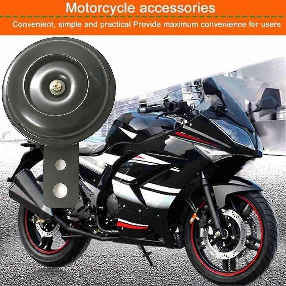 Speaker & Subwoofer Enclosures For Cars For Universal Universal 65mm 6V Motorcycle Horn - 105dB Loud, 3A Current, Black (DC 6V) Universal Black Motorcycle Horn - Foto 3