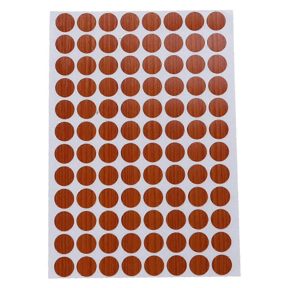 96pcs/sheet Waterproof Screw Hole Covers Non-slip Screw Hole Caps 15mm Decorative Stickers(102)