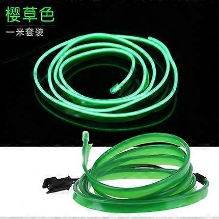 1M/3M/5M Car Interior Led Decorative Lamp EL Wiring Neon Strip For Auto DIY Flexible Ambient Light USB Party Atmosphere Diode