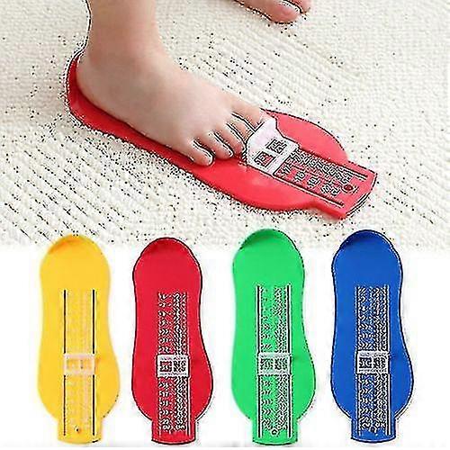 children Adjustable Shoe Foot Sizer Measure Foot Tools Simple Device