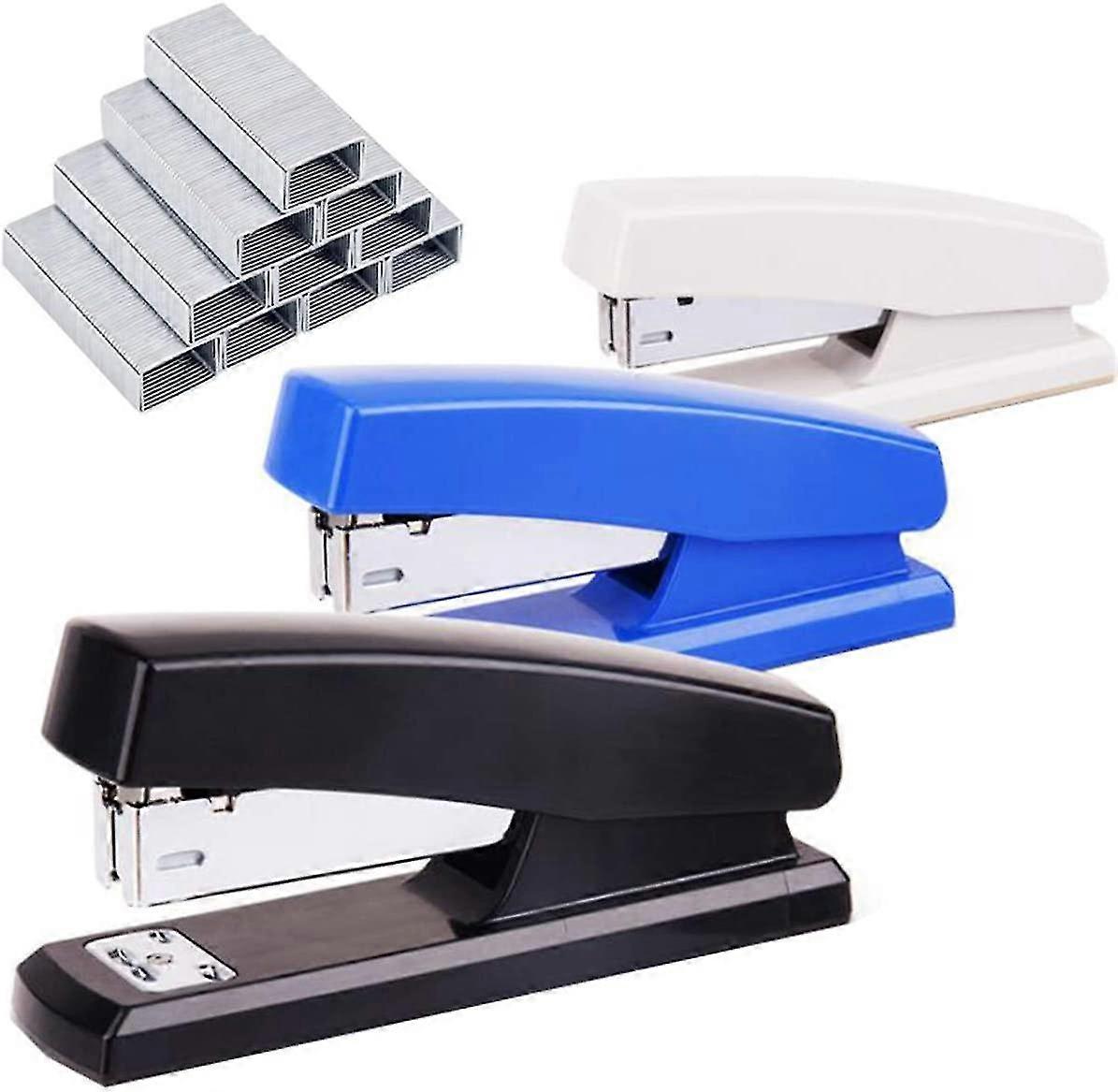3-pack Manual Stapler Staple Gun Desktop Stapler
