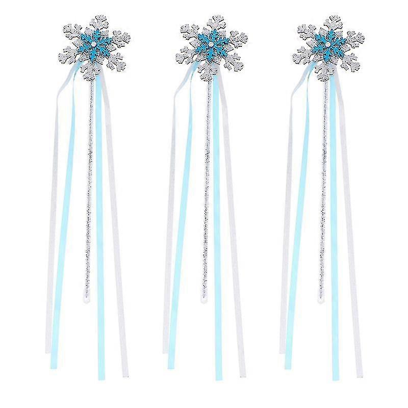 3pcs Schneeflockenförmiger Feenstab