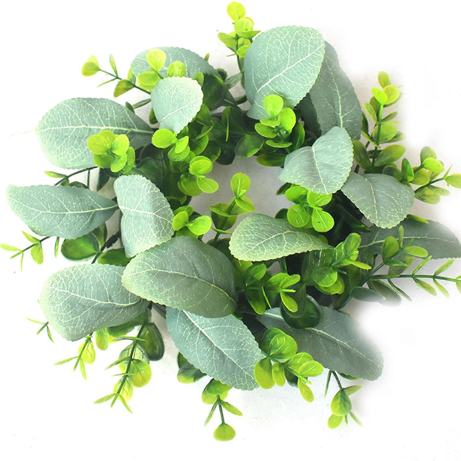 Simulation Artificial Wreath Plastic Flower Garland Realistic Desktop Art