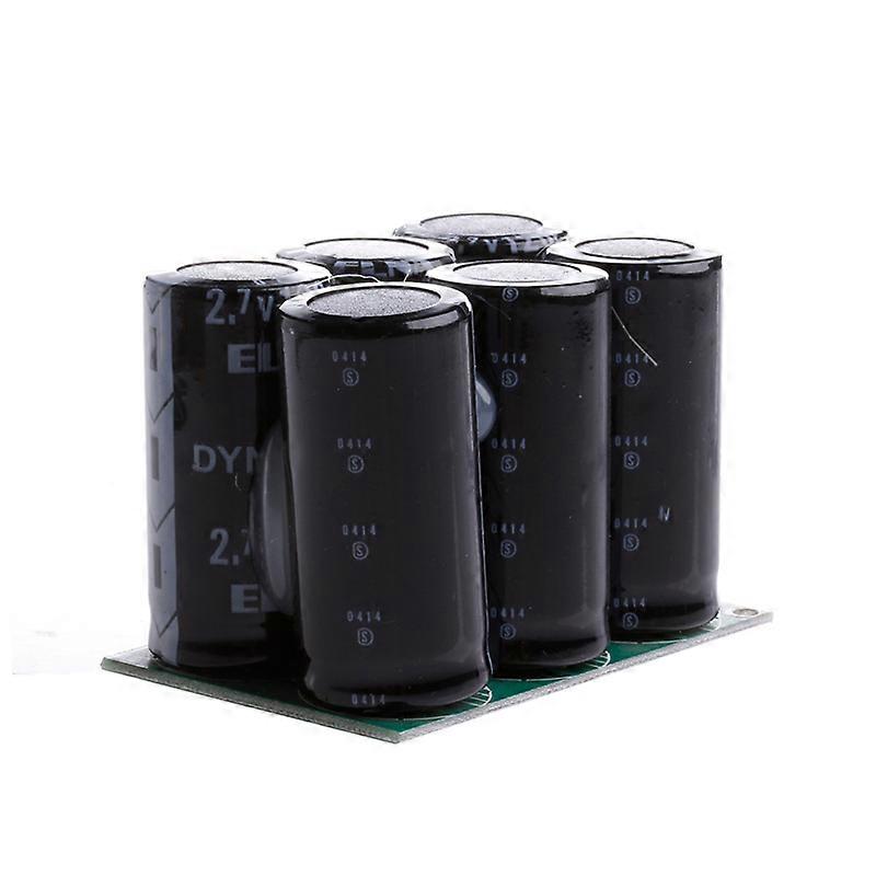 Farad Capacitor 2.7V 120F 6Pcs Super Capacitor With Protection Board Module New