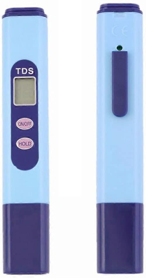 TDS-2B Water Quality Meter Tester Digital LCD Professional Measuring Pen Water Hardness Mineral Impurity Content in Water