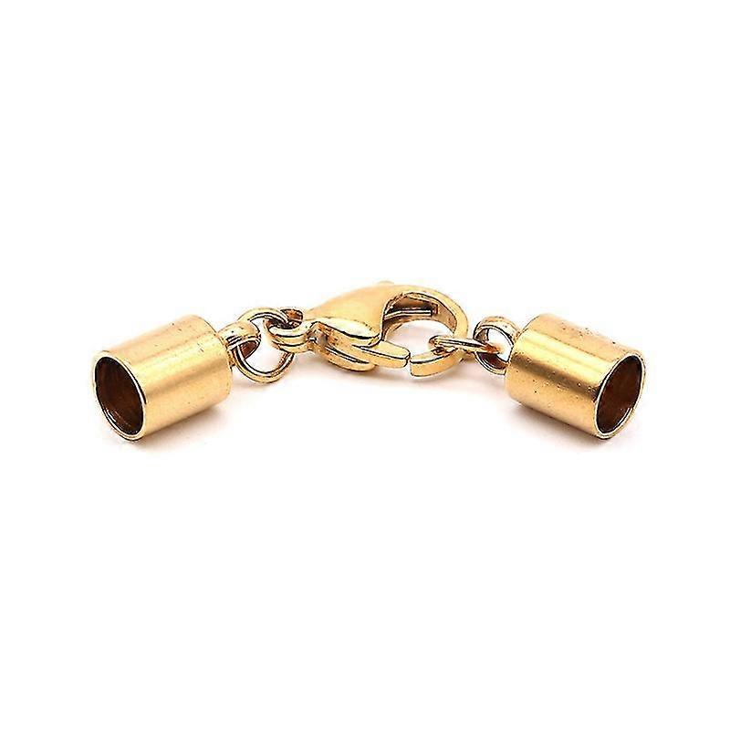 4 String Fasteners Stainless Steel Simple And Practical String Fasteners For Jewelry Bracelets Necklaces