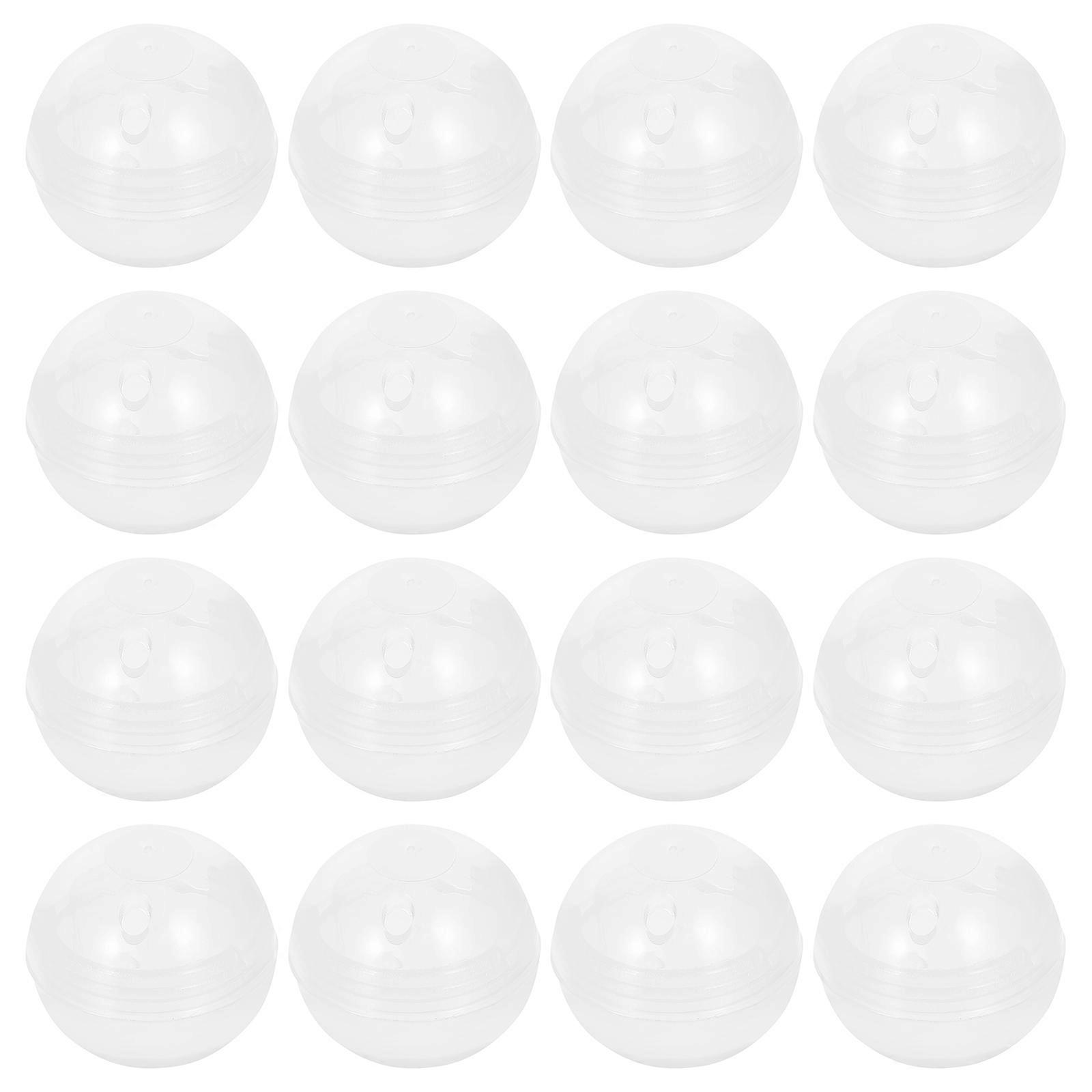 20pcs Vending Machine Capsules Empty Ball Capsules Party Favors Mini Capsules Props