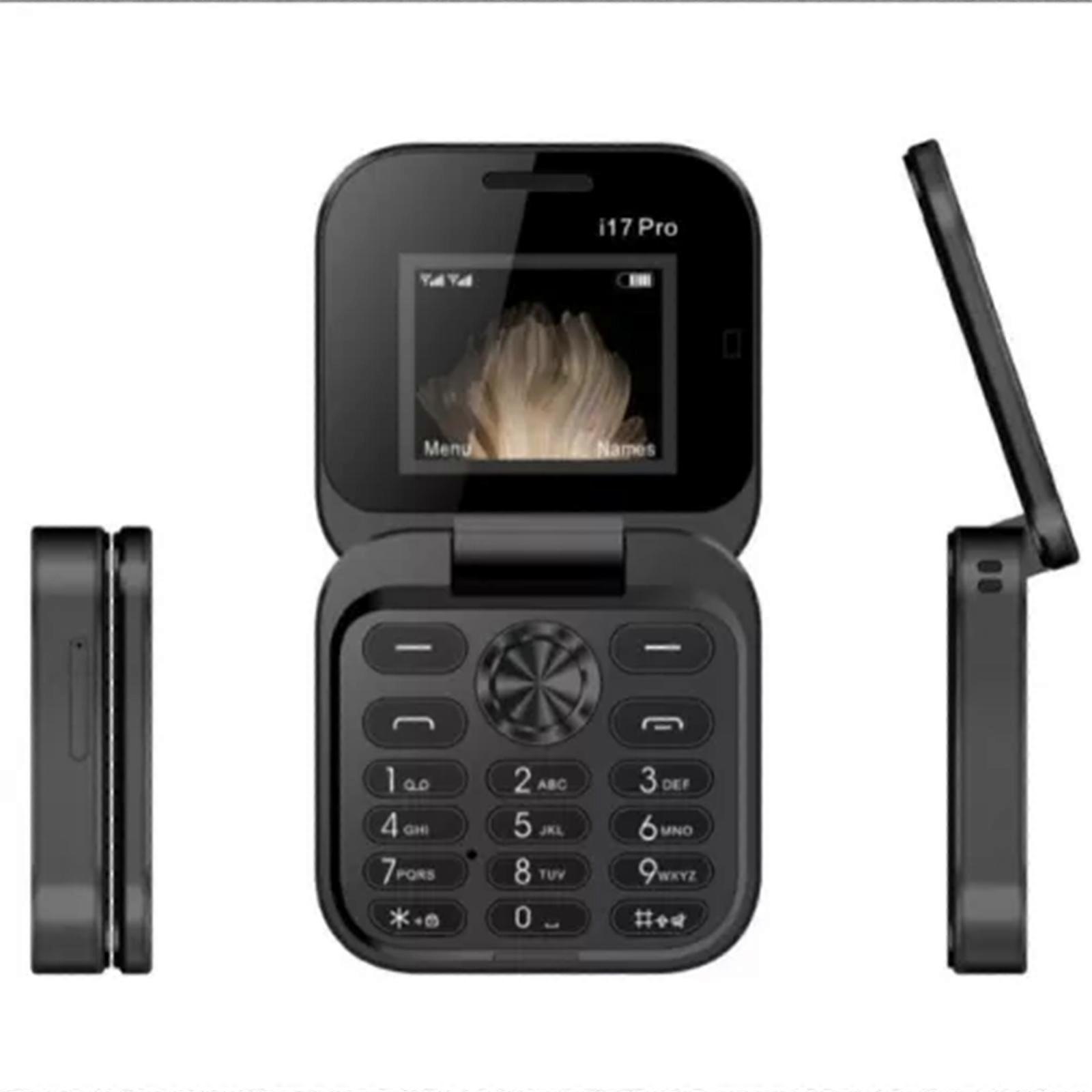 Mini Flip Telefono Cellulare 2G Doppia Scheda SIM Piccolo Display Pieghevole Telefono Cellulare